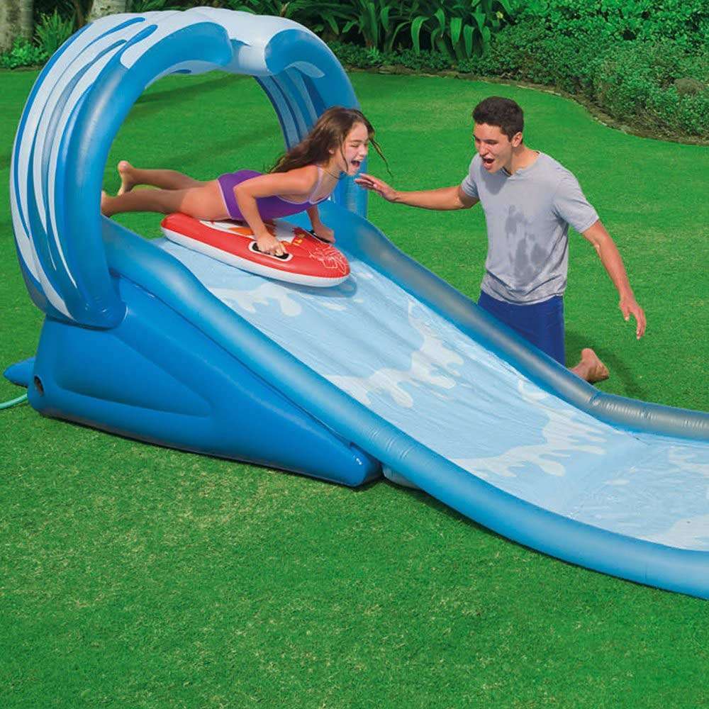 Slide Surf Opblaasbare glijbaan voor kinderen tuin strand Intex 57469