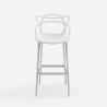 Moderne design hoge kruk met armleuningen keuken bar restaurant Dej