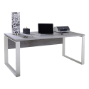 Bureau 170x80cm in grijs en wit Metaldesk Aanbod