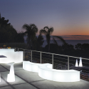 Lichtgevende bank salontafel modern design exterieur bar tuin Ypsilon Slide Korting