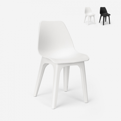 Moderne stoel polypropyleen voor bar exterieur keuken restaurant Progarden Eolo Aanbieding