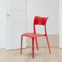 Set van 20 stapelbare polypropyleen stoelen Parisienne Model