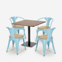 horeca salontafel set 90x90cm bar restaurants 4 stoelen Lix dunmore Voorraad