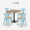horeca salontafel set 90x90cm bar restaurants 4 stoelen Lix dunmore Verkoop