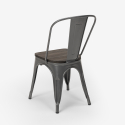Horeca set met tafel 90x90 cm en 4 stoelen Edgar 