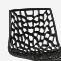 Verstelbare design barstoel met mat zwart onderstel Grand Soleil Spider Matt 
