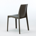 Horeca set met salontafel 90x90 cm en 4 stoelen Jasper Black 