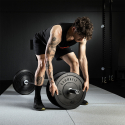 2 x rubberen schijven gewichten van 10 kg olympische halter gym Bumper Training Voorraad