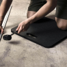 Vierkante rubber fitnessmat 50x50cm schokbestendig 20mm dikte G-Mat Square Aanbod