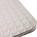 Opvouwbare vierkante tafelset 70x70cm staal met 2 stoelen voor buiten Mores Afmetingen