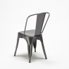 Industrieel design set met 2 stoelen en ronde tafel 70cm Factotum Keuze