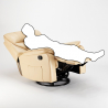 Relax fauteuil schommel voetenbank 360 Rotatie Sissi Model