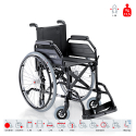 Lichtgewicht opvouwbare rolstoel voor gehandicapten en ouderen Levis Surace Aanbod
