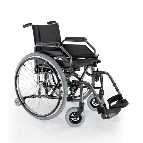 Rolstoel lichtgewicht zelfrijdende rolstoel ouderen en gehandicapten Eureka Surace