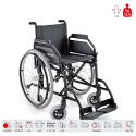 Lichtgewicht opvouwbare rolstoel voor gehandicapten en ouderen S12 Surace Aanbod