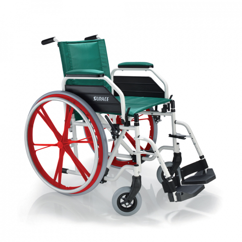 Lichtgewicht gehandicapte bejaarde zelfrijdende rolstoelrolstoel Itala Surace