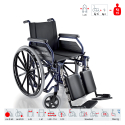 Zelfrijdende opvouwbare rolstoel voor gehandicapten ouderen met beensteunen 500 Surace Aanbod