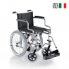 Compacte opvouwbare rolstoel voor gehandicapten en ouderen  Panda Surace Verkoop