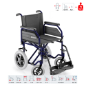 Lichtgewicht rolstoel voor gehandicapten met beensteun 200 Large Surace Aanbod