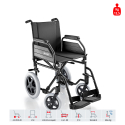 Opvouwbare rolstoel voor gehandicapten en ouderen  Squillina Surace Aanbod