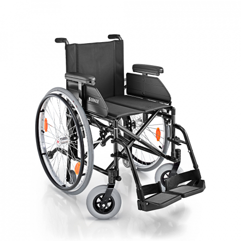 Lichtgewicht opvouwbare rolstoel voor gehandicapten en ouderen S13 Surace Aanbieding