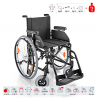 Lichtgewicht opvouwbare rolstoel voor gehandicapten en ouderen S13 Surace Aanbod