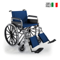 Opvouwbare zelfrijdende bariatrische rolstoel voor gehandicapten met beensteunen 500 Bariatric Surace Verkoop