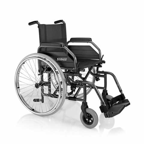 Lichtgewicht opvouwbare rolstoel voor gehandicapten en ouderen Eureka Eco Surace Aanbieding