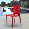 Set van 20 polypropyleen stoelen in modern design Color Voorraad