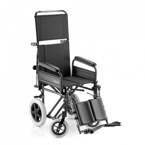 Doorvoerrolstoel voor handicapten en ouderen met beensteun en rugleuning 600 B Surace Aanbieding