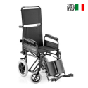 Doorvoerrolstoel voor handicapten en ouderen met beensteun en rugleuning 600 B Surace Verkoop