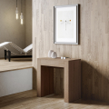 Entree console uitschuifbare eettafel 78x47-299cm hout Allin Oak Aanbieding