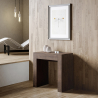 Entree console tafel uitschuifbaar 78x47-299cm houten eetkamer Allin Noix Aanbieding