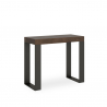 Uitschuifbare consoletafel 90x40-300cm hout metaal design Tecno Noix Verkoop