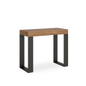 Entree console tafel uitschuifbaar 90x40-300cm hout metaal Tecno Fir Verkoop