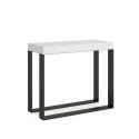 Uitschuifbare moderne witte design consoletafel 90x40-300cm eettafel Elettra Aanbod