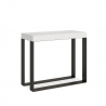 Uitschuifbare moderne witte design consoletafel 90x40-300cm eettafel Elettra Aanbod