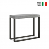 Uitschuifbare consoletafel 90x40-300cm modern grijs Elettra Concrete Verkoop