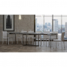 Modern design uitschuifbare consoletafel 90x40-300cm grijs Nordica Concrete Kortingen