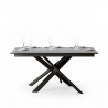 Uitschuifbare eettafel 90x160-220cm modern wit design Ganty Long Aanbod