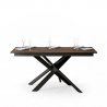Uitschuifbare design eettafel 90x160-220cm modern hout Ganty Long Wood Aanbod