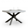 Uitschuifbare eettafel 90x130-234cm modern wit design Volantis Aanbod
