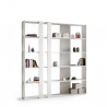 Witte moderne design muur boekenkast 6 planken thuiskantoor Kato C Verkoop