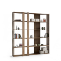 Moderne houten design boekenkast 6 planken thuiskantoor Kato C Wood Aanbod