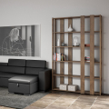 Moderne design houten wand boekenkast met 6 planken woonkamer Kato E Small Wood Aanbieding
