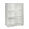 Lage witte gerecyclede houten boekenkast in hoogte verstelbare met 3 compartimenten Easyread Aanbod
