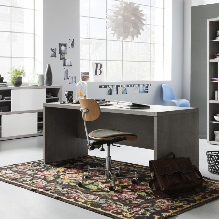 Houten bureau modern design 178x69cm Xxl Aanbieding