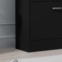 Ruimtebesparend verticaal schoenenrek 63x24x115cm voor 18 paar schoenen Batu 
