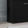 Ruimtebesparend verticaal schoenenrek 63x24x115cm voor 18 paar schoenen Batu 