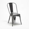 Set van 20 industriële stoelen Steel One van staal voor thuis of horeca 